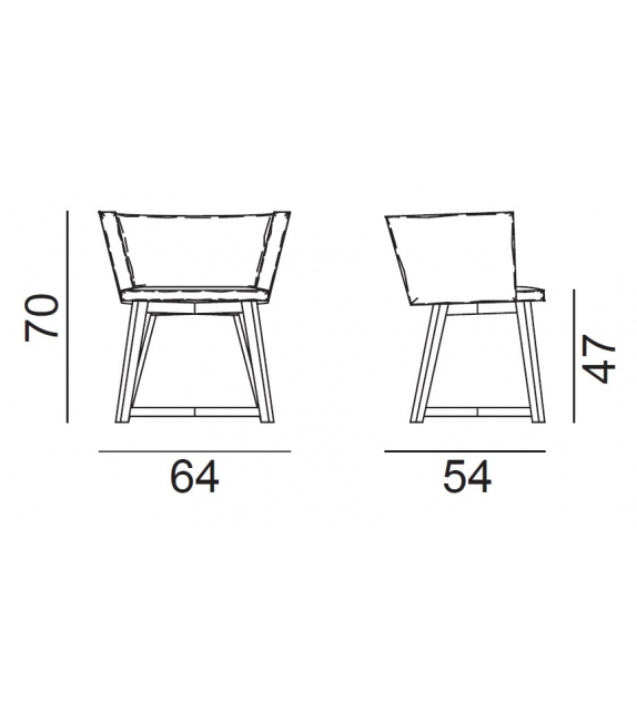Gray 26 Kleiner Sessel Gervasoni