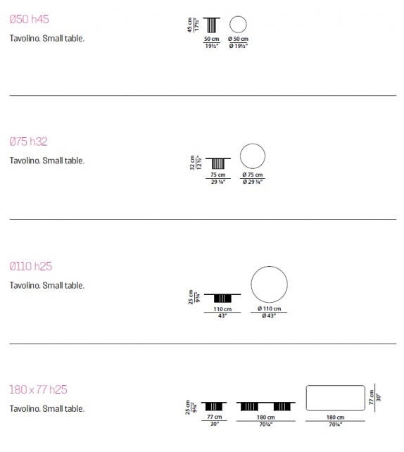 Allure Baxter Tavolino