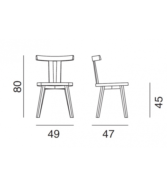 Gray 23 Silla Gervasoni