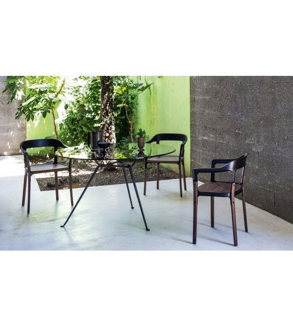 Steelwood Magis Chaise avec Accoudoirs