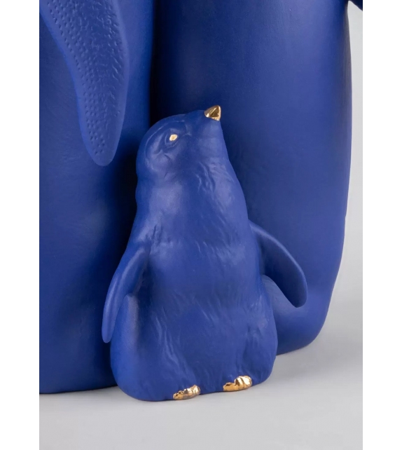 Famiglia di Pinguini Lladró Escultura