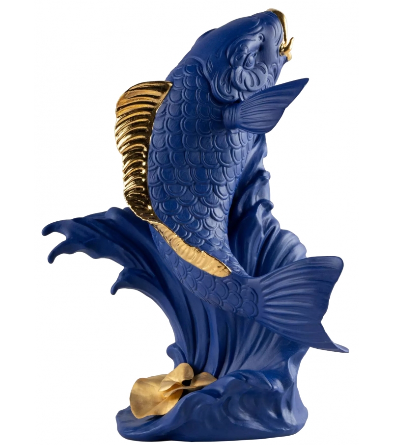 Carpe Koï Lladró Skulptur