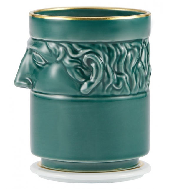 LCDC Il Seguace Forest Ginori 1735 Candela con Coperchio