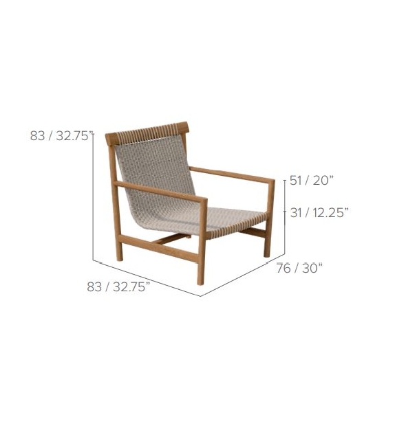 Amanu Tribù Armchair