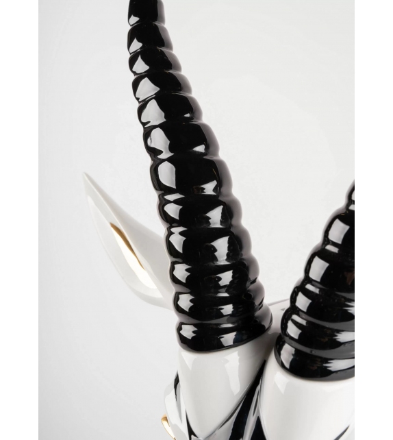 Maschera Antilope Lladró Scultura