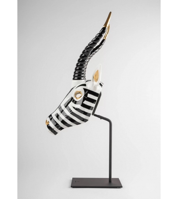 Maschera Antilope Lladró Sculpture