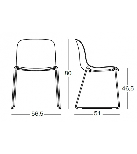 Troy Sledge Magis Chair