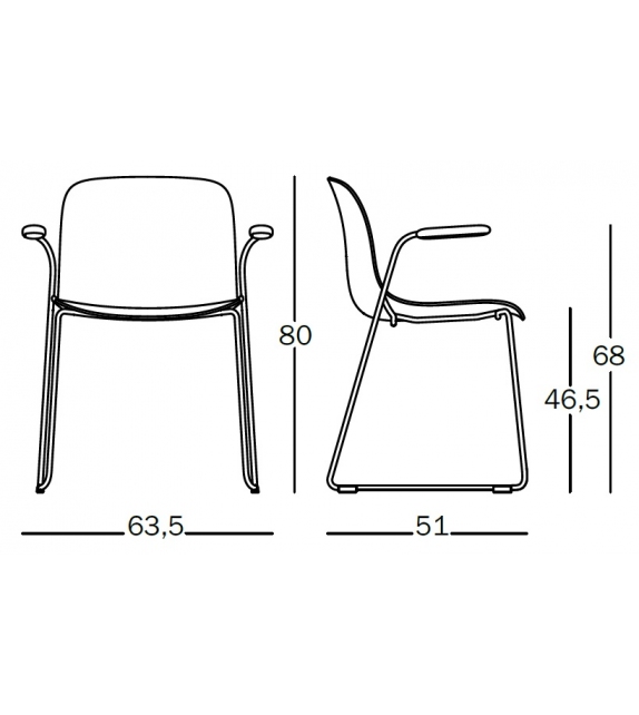 Troy Sledge Magis Chair