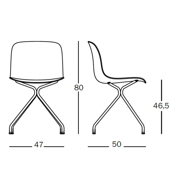 Troy 4 Star Polypropylene Magis Stuhl