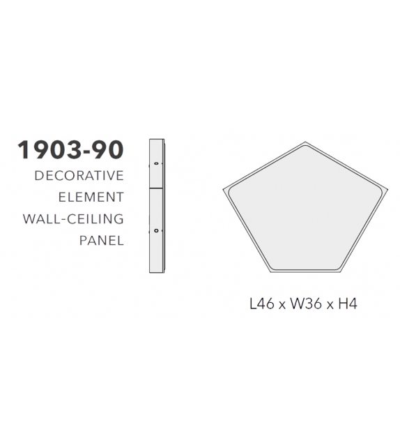 Listo para entregar - Tile Penta Lámpara de Pared-Lámpara de Techo