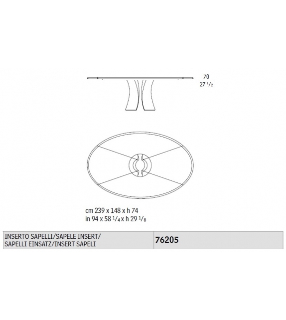 Ready for shipping - Enso Giorgetti Table