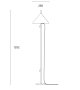 Nendo w132f Wastberg Floor Lamp