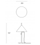 Nendo w132t Wastberg Lampe de Table