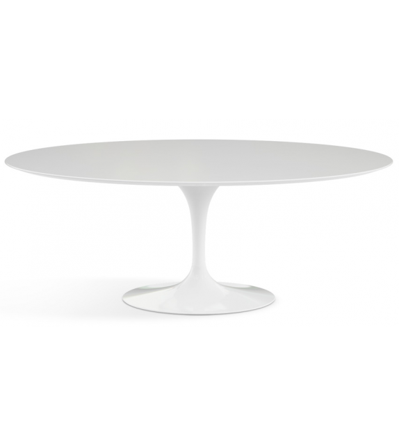 Saarinen Knoll Oval Table Wood