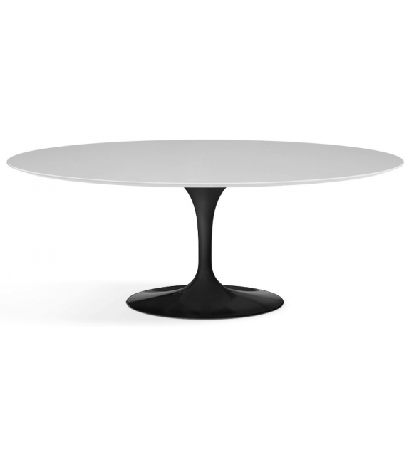 Saarinen Knoll Oval Table Wood