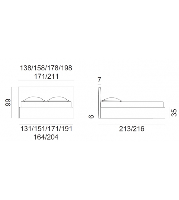 Linea Gervasoni Bed