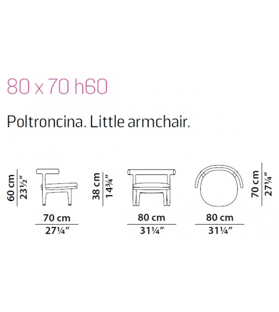 Himba Baxter Poltroncina