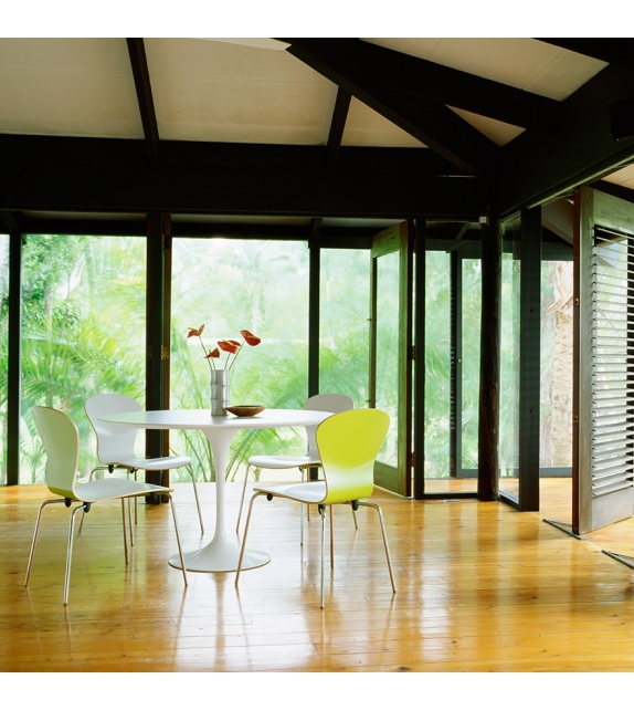 Saarinen Runder Tisch aus Marmor Knoll