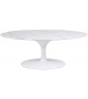 Saarinen Table Basse Oval De Marbre Knoll