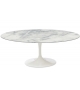 Saarinen Table Basse Oval De Marbre Knoll