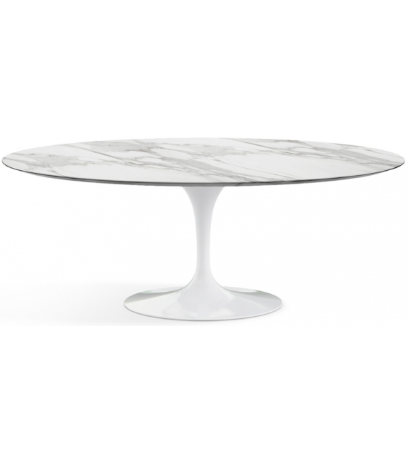 Saarinen Tavolo Ovale In Marmo Knoll