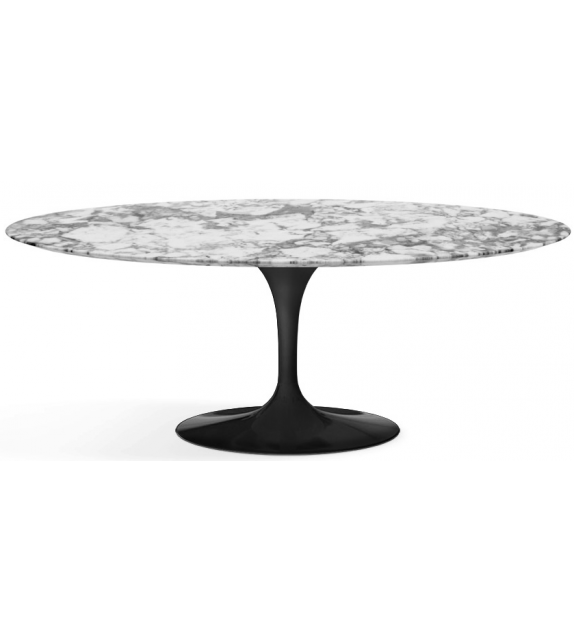 Saarinen Oval Table Marble Knoll