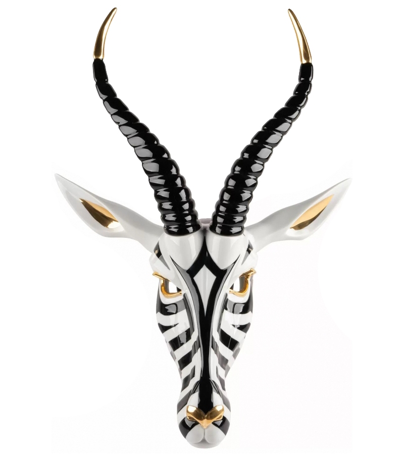 Maschera Antilope Sculpture Lladró