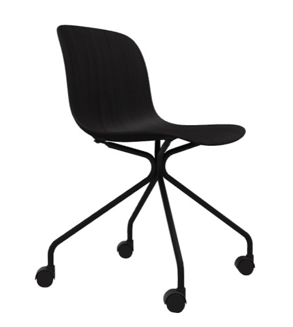 Troy 4 Star Wheels Beech Magis Silla con Ruedas