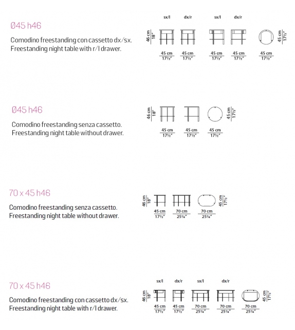 Stone Baxter Comodino