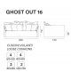 Ghost Out Gervasoni Sofa