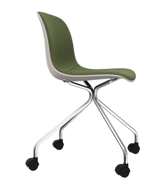 Troy 4 Star Wheels Magis Upholstered Chair