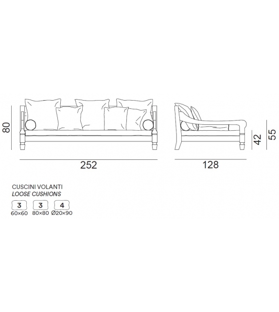 Jeko 04 Gervasoni Sofa