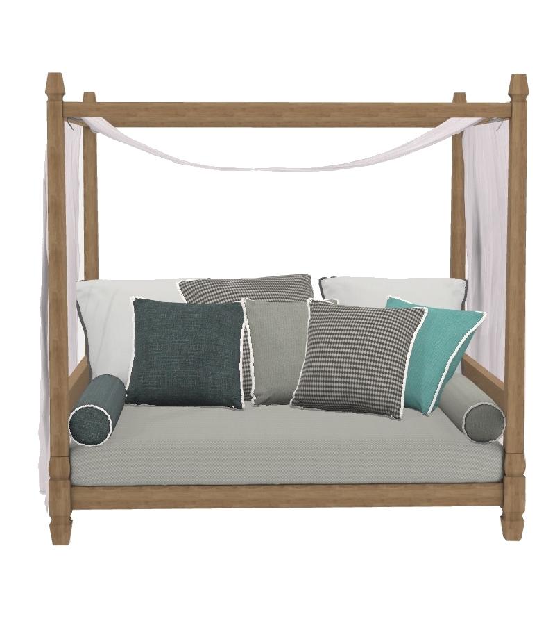 Jeko 07 Gervasoni Divano a Baldacchino