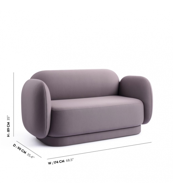 Major Tom 2 Seats Sofa Maison Dada