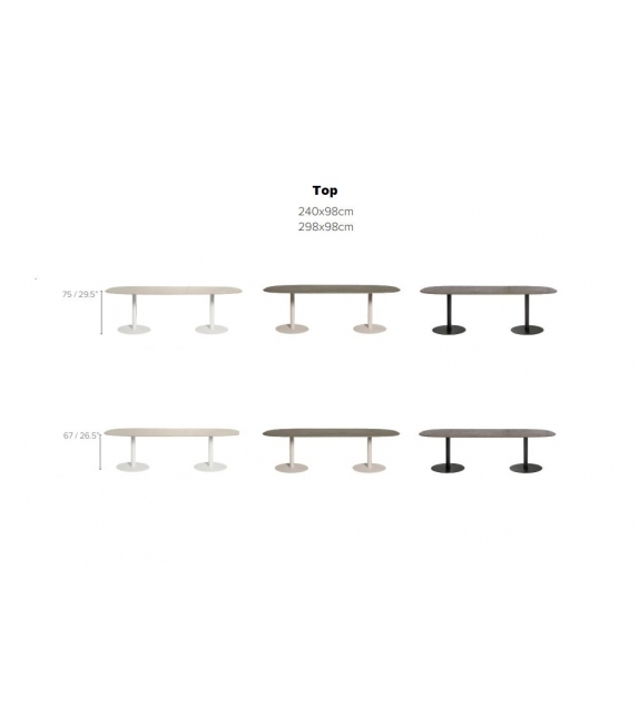 T-Table Tribù Oval Dining Table