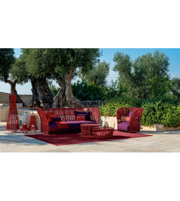 Cliff Dèco Talenti Seil Rückenlehne Sofa