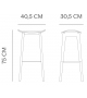 NY11 Bar Chair Norr11 Tabouret Bar