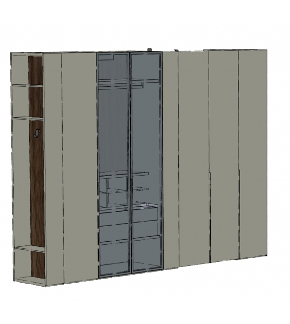 Ready for shipping - Core Caccaro Walk-in Closet