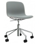 Troy 5 Star Wheels Magis Chaise Revêtu