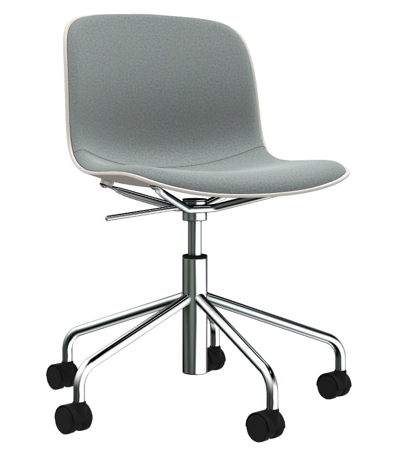 Troy 5 Star Wheels Magis Gepolsterter Stuhl