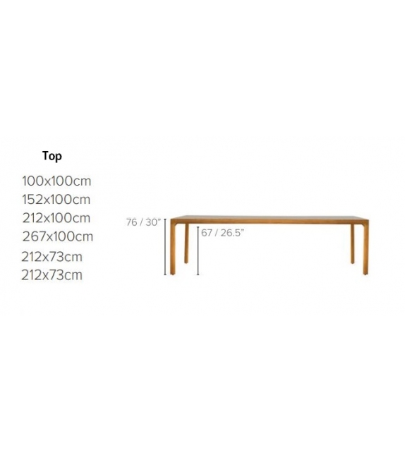 Illum Teak Tribù Tavolo