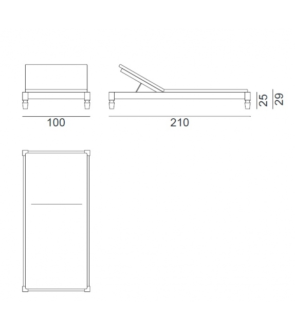 Jeko Gervasoni Sonnenliege