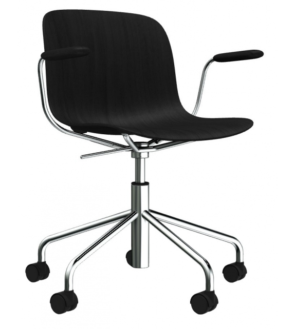 Troy 5 Star Wheels Beech Magis Silla con Reposabrazos