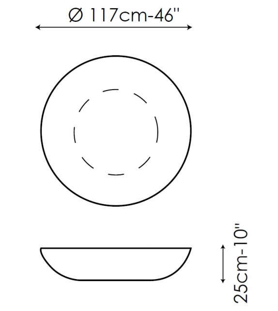 Planet Bonaldo Couchtisch