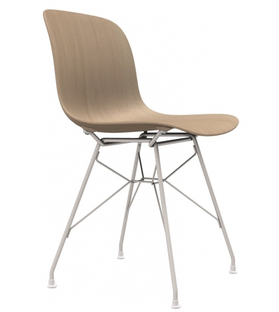 Troy Wireframe Beech Magis Sedia su Traliccio