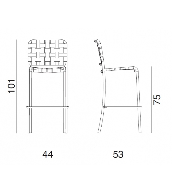 InOut Gervasoni Tabouret