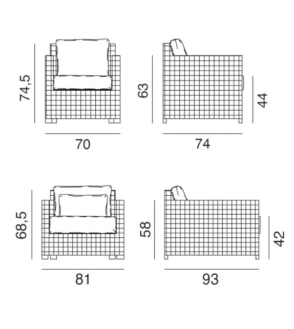 Wk Gervasoni Armchair