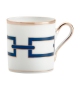 Ready for shipping - Tazza Caffè Catene Zaffiro Ginori 1735 Coffee Mug