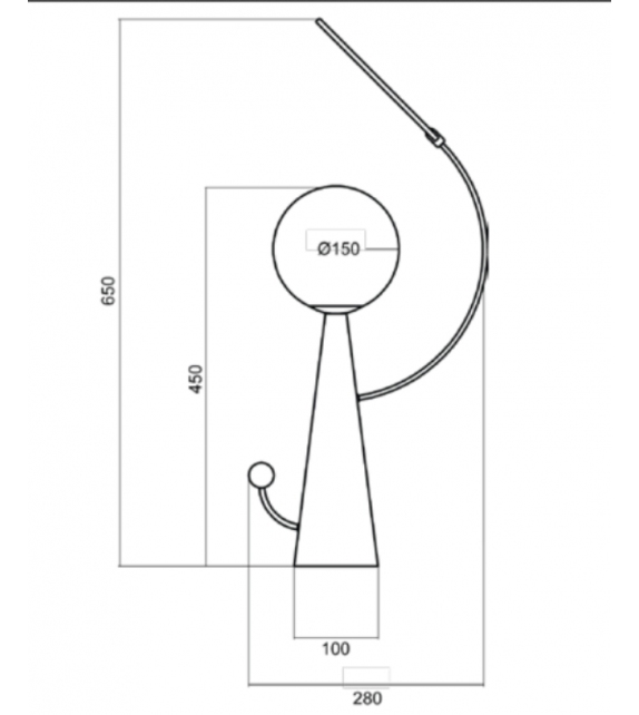 Sachi Sacha Maison Dada Lampe de Table