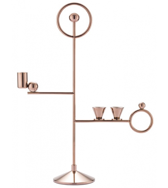 Paris Memphis Copper Maison Dada Candle Holder